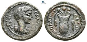 Lydia. Apollonis. Geta as Caesar AD 197-209. Bronze Æ