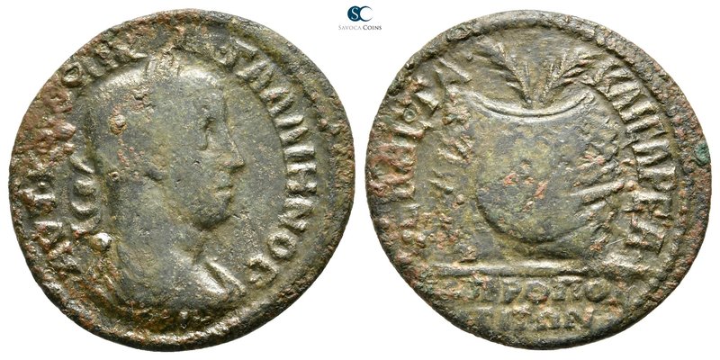 Lydia. Magnesia ad Sipylos. Gallienus AD 253-268. 
Bronze Æ

28 mm., 6,92 g....