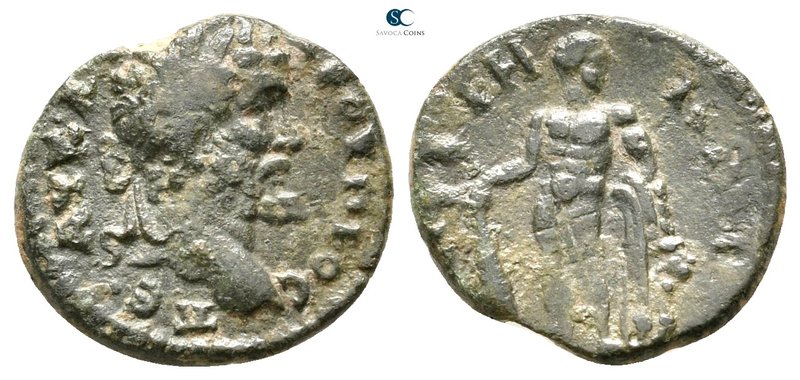 Lydia. Saitta. Septimius Severus AD 193-211. 
Bronze Æ

18 mm., 2,96 g.


...