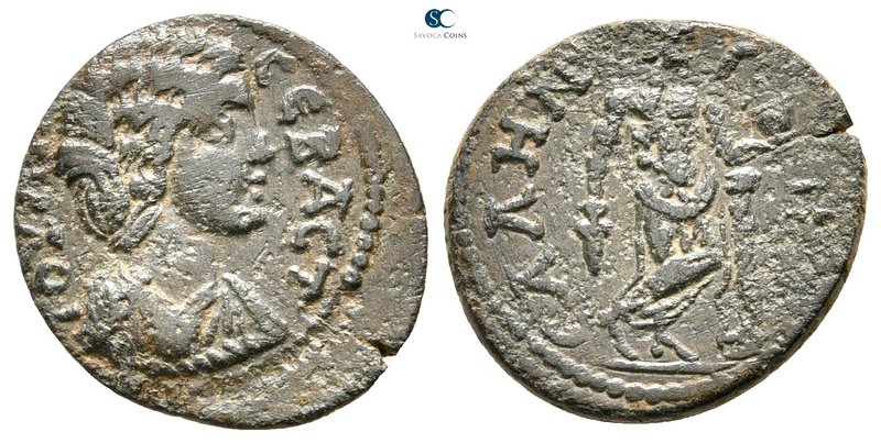 Lydia. Sala. Julia Domna, wife of Septimius Severus AD 193-217. 
Bronze Æ

21...