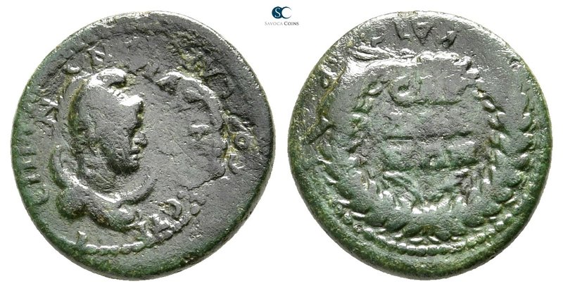 Lydia. Sardeis. Pseudo-autonomous issue AD 69-79. 
Bronze Æ

17 mm., 2,50 g....