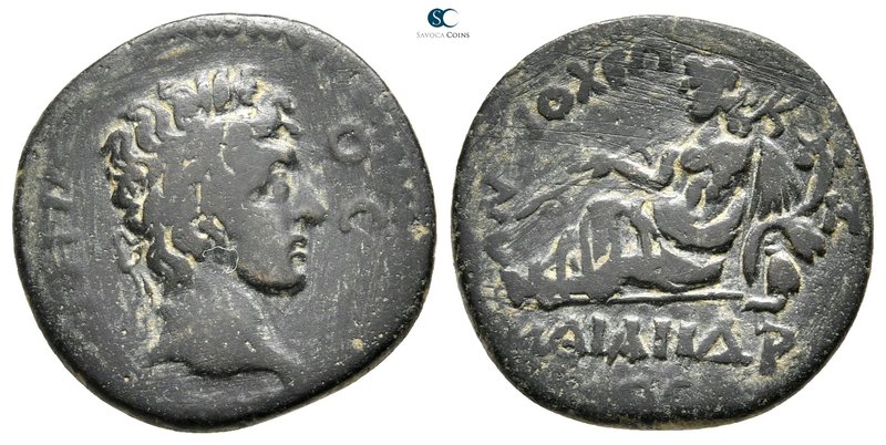 Lydia. Tripolis. Pseudo-autonomous issue AD 138-192. 
Bronze Æ

23 mm., 5,29 ...
