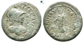 Caria. Apollonia Salbake. Pseudo-autonomous issue AD 117-161. Pappas Kallippos, magistrate. Bronze Æ
