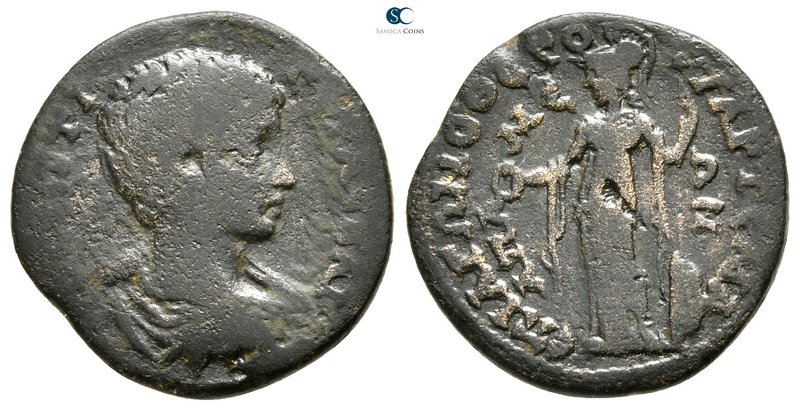Phrygia. Apameia. Geta AD 198-211. 
Bronze Æ

25 mm., 6,86 g.



fine