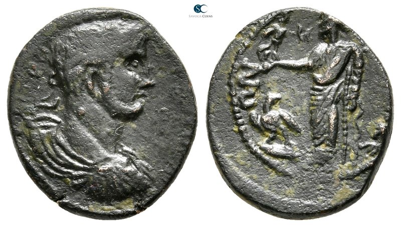 Phrygia. Laodikeia ad Lycum. Hadrian AD 117-138. 
Bronze Æ

20 mm., 3,86 g.
...