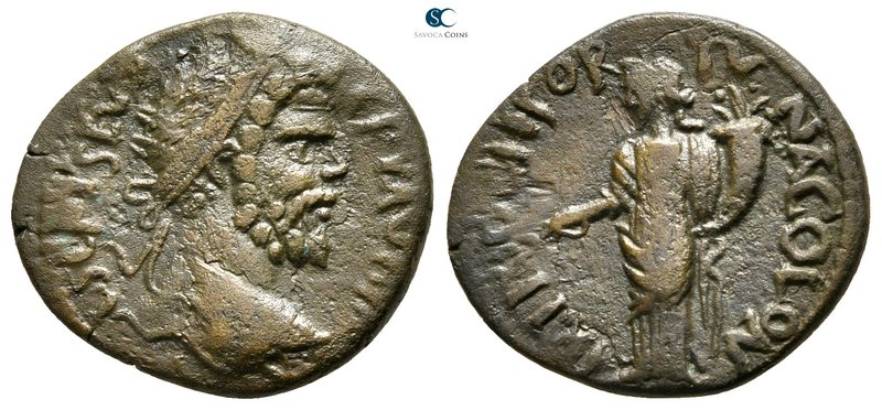 Pisidia. Antioch. Septimius Severus AD 193-211. 
Bronze Æ

24 mm., 5,35 g.
...