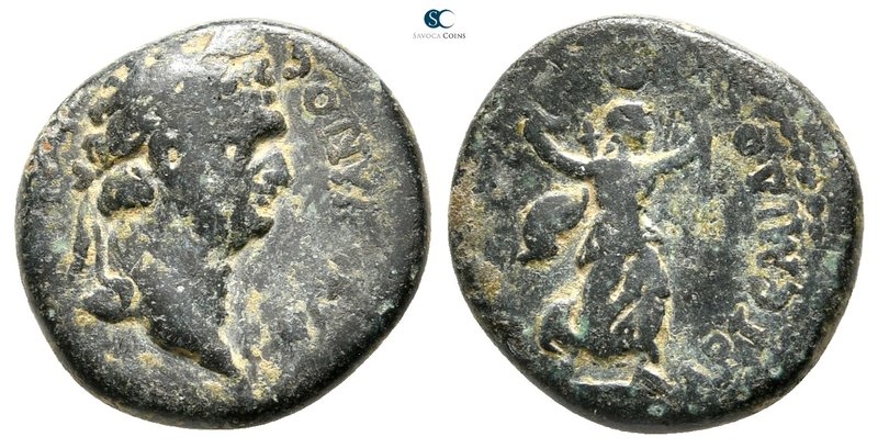 Pamphylia. Perge. Domitian AD 81-96. 
Bronze Æ

20 mm., 5,40 g.



very f...
