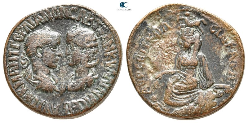 Mesopotamia. Singara. Gordian III with Tranquillina AD 238-244. 
Bronze Æ

32...