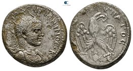 Cyrrhestica. Beroea. Diadumenianus AD 218-218. Tetradrachm AR