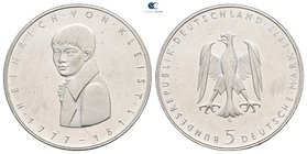 Germany.  AD 1977. 5 Deutsche Mark