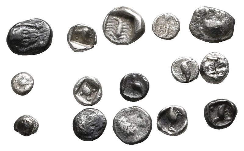 Lot of ca. 15 greek silver fractions / SOLD AS SEEN, NO RETURN!

very fine