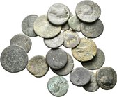 Lot of ca. 23 roman provincial coins / SOLD AS SEEN, NO RETURN!fine