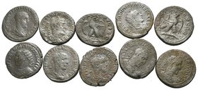 Lot of ca. 10 roman provincial coins / SOLD AS SEEN, NO RETURN!fine