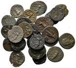 Lot of ca. 30 roman provincial bronze coins / SOLD AS SEEN, NO RETURN!very fine