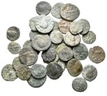 Lot of ca. 38 roman bronze coins / SOLD AS SEEN, NO RETURN!fine