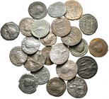 Lot of ca. 24 roman bronze coins / SOLD AS SEEN, NO RETURN!nearly very fine