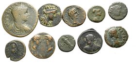 Lot of ca. 10 ancient coins / SOLD AS SEEN, NO RETURN!very fine