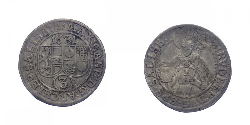 CHUR-SILESIA - Chur - 3 Kreuzer 1681