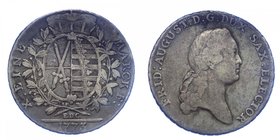 GERMANIA - SASSONIA - Germania - Sassonia - Federico Augusto - Tallero 1773 - Ag #KM 992.1 Gr.27,65
