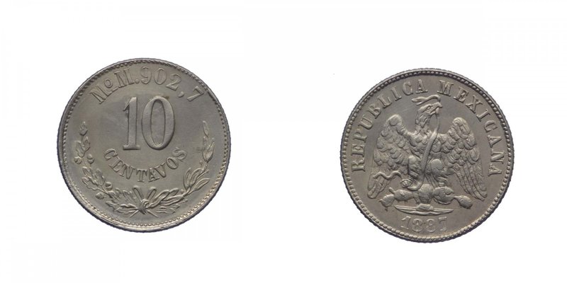 MESSICO - Messico - 50 Centavos 1887 - Ag
FDC