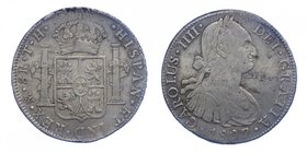 MESSICO - Messico - Carlo IIII (1788-1808) 8 Reales 1807 Mo - Ag