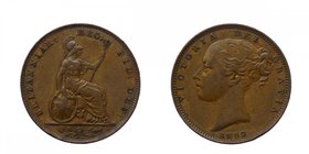 INGHILTERRA - Inghilterra - Vittoria - 1/2 Penny 1853