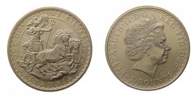 INGHILTERRA - Inghilterra - Elisabetta II - 2 Pounds 1999 - 1 oz Ag