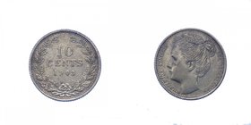OLANDA - Olanda - 10 Cents 1903 - Ag