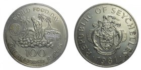 SEYCHELLES - Repubblica - 100 Rupees 1981