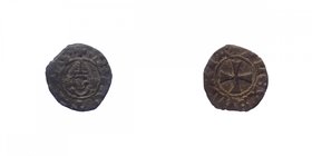 Alessandria - Alessandria - Comune (Sec.XIV) Imperiale Piccolo, con Croce e busto di San Pietro - Mi - RR MOLTO RARO Gr.0,55
BB