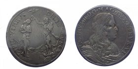 Firenze - Cosimo III de Medici (1670-1723) Piastra 1680 - Mir 327 - NC - Periziata BB+ - Ag