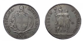 Genova - Repubblica di Genova - Scudo da 8 Lire 1798 - RARA - Ag
qSPL