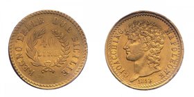 Regno di Napoli - Gioacchino Napoleone Murat (1808-1815) 40 Lire 1813 - NC - Au Gr.12,85