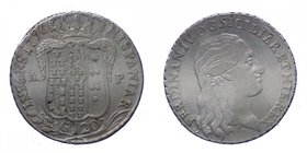 Regno di Napoli - Ferdinando IV (1759-1816) Piastra 120 Grana 1796 - PERIZIATA BB/SPL - Ag
BB/SPL