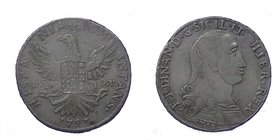 Regno di Sicilia - Palermo - Ferdinando III (1759-1816) 12 Tarì 1797 - Ag