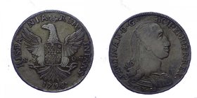 Regno di Sicilia - Palermo - Ferdinando III (1759-1816) 12 Tarì 1798 - Ag