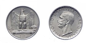 Vittorio Emanuele III - Vittorio Emanuele III (1900-1943) 5 Lire "Aquiotto" 1927 ** (Due Rosette) - Montenegro 120 - Ag
FDC