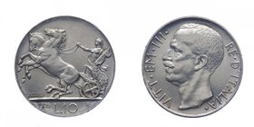 Vittorio Emanuele III - Vittorio Emanuele III (1900-1943) 10 Lire "Biga" 1926 - Ag
FDC