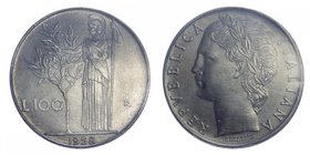 Repubblica Italiana - 100 Lire "Minerva" 1958 - Periziata FDC