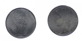 Repubblica Italiana - 100 lire "Minerva" 1960 - Periziata FDC
FDC