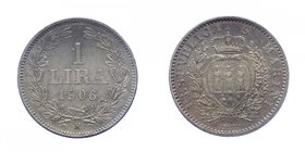 San Marino - 1 Lira 1906 - Ag
FDC