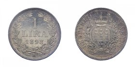 San Marino - 1 Lira 1898 - Ag
FDC