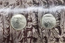 Repubblica Italiana - Moneta Commemorativa - "Bimillenario Oraziano" - 500 Lire 1993 - Ag - In confezione di Zecca