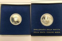 Vaticano - Moneta Commemorativa - Vaticano - Bimillenario della Nascita della Beata Vergine Maria - 500 lire 1984 - Ag - In confezione