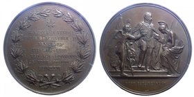 Savoia - Vittorio Emanuele II - Medaglia - Vittorio Emanuele II - Emessa nel 1871 per ricordare lo spostamento della Capitale d'Italia da Firenze a Ro...