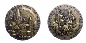 Medaglia commemorativa per i 100 anni della Chiesa della Trinità a Vienna - 800° anniversario della morte di San Giovanni Matha. WIEN - 2017 - Opus Ci...