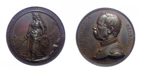 Medaglia Svizzera che veniva donata a chi aveva svolto il servizio per l'Arma Federale dal 16 Luglio 1870 al 25 Marzo 1871. - Opus Richard - Ae Gr.84 ...