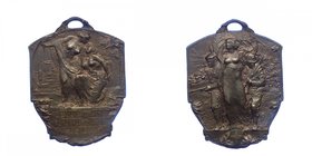 Medaglia - All'Esercito, alla Marina, al Popolo - 1911-1912 - Libia - Ae Gr.10,82 Ø mm25x33