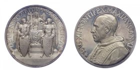 Medaglia Pio XII (1939-1958) Medaglia a Difesa della Fede Cattolica - 1949 - Anno XI - Ag Gr.38,72 Ø mm44