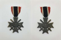 Medaglia - Germania - Croce al merito di Guerra - 1939 - Con Nastrino Gr.20,87 Ø mm49